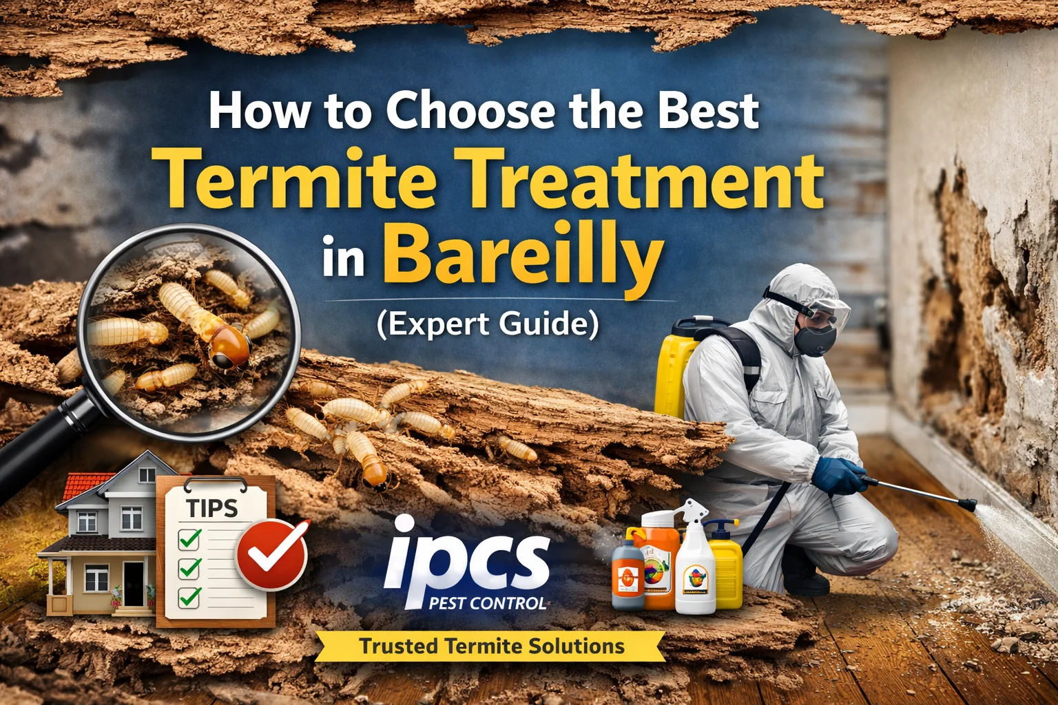 How to Choose the Best Termite Treatment in Bareilly