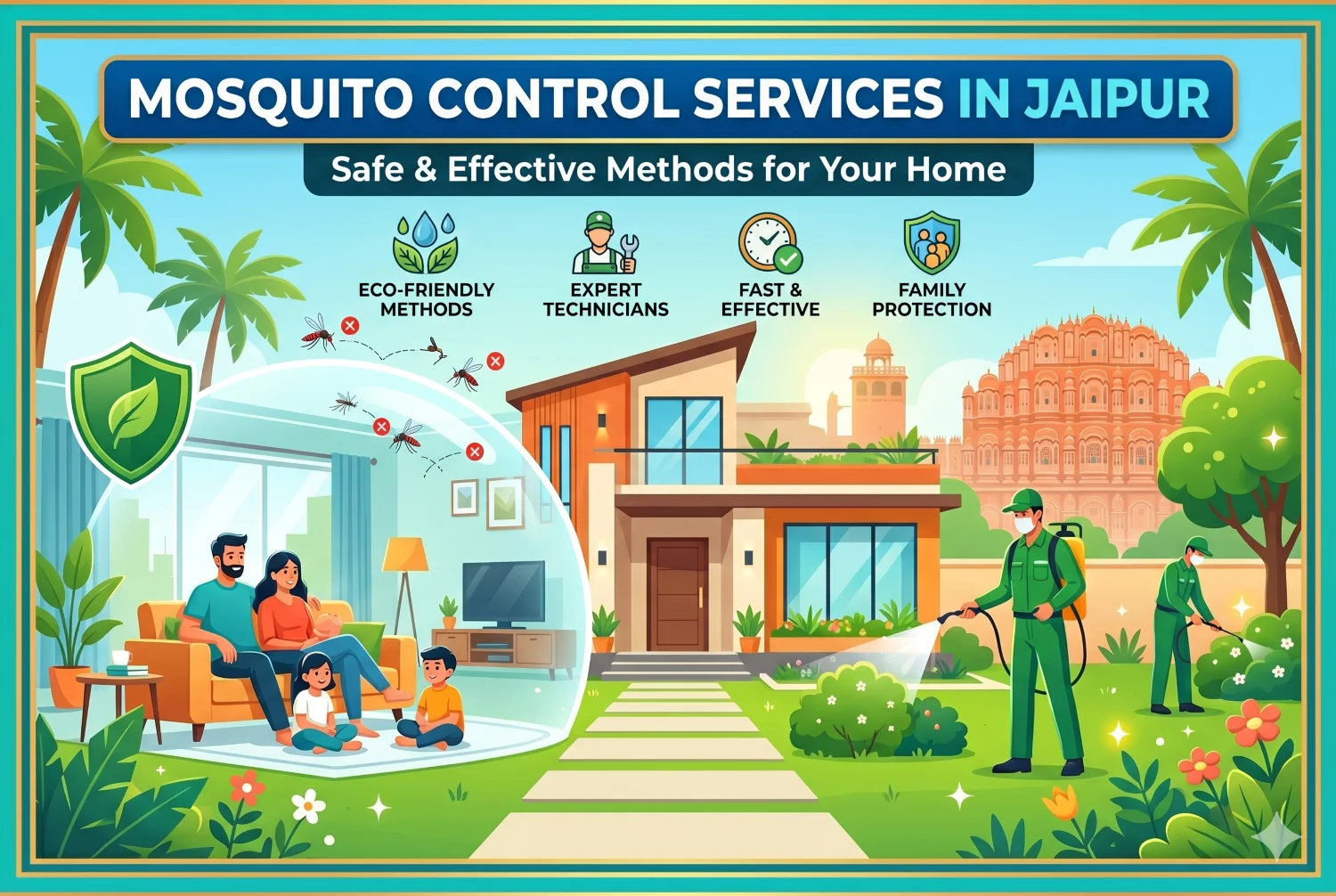 Mosquito Control Services in Jaipur – Safe & Effective Methods for Your Home
