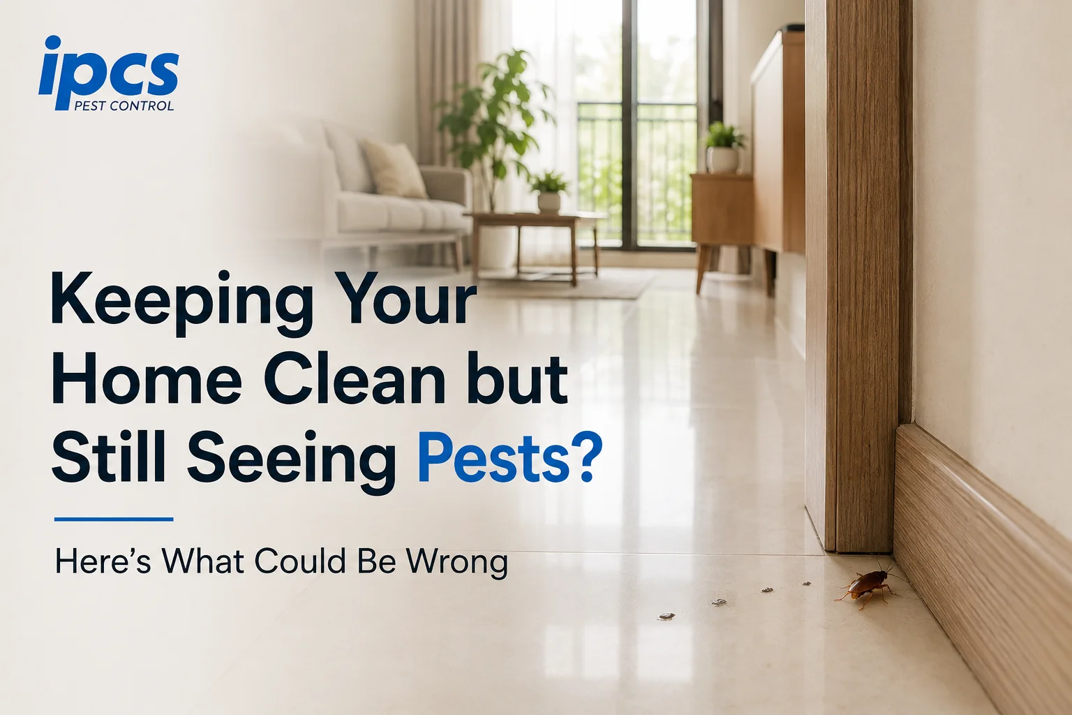Keeping Your Home Clean but Still Seeing Pests? Here's What Could Be Wrong
