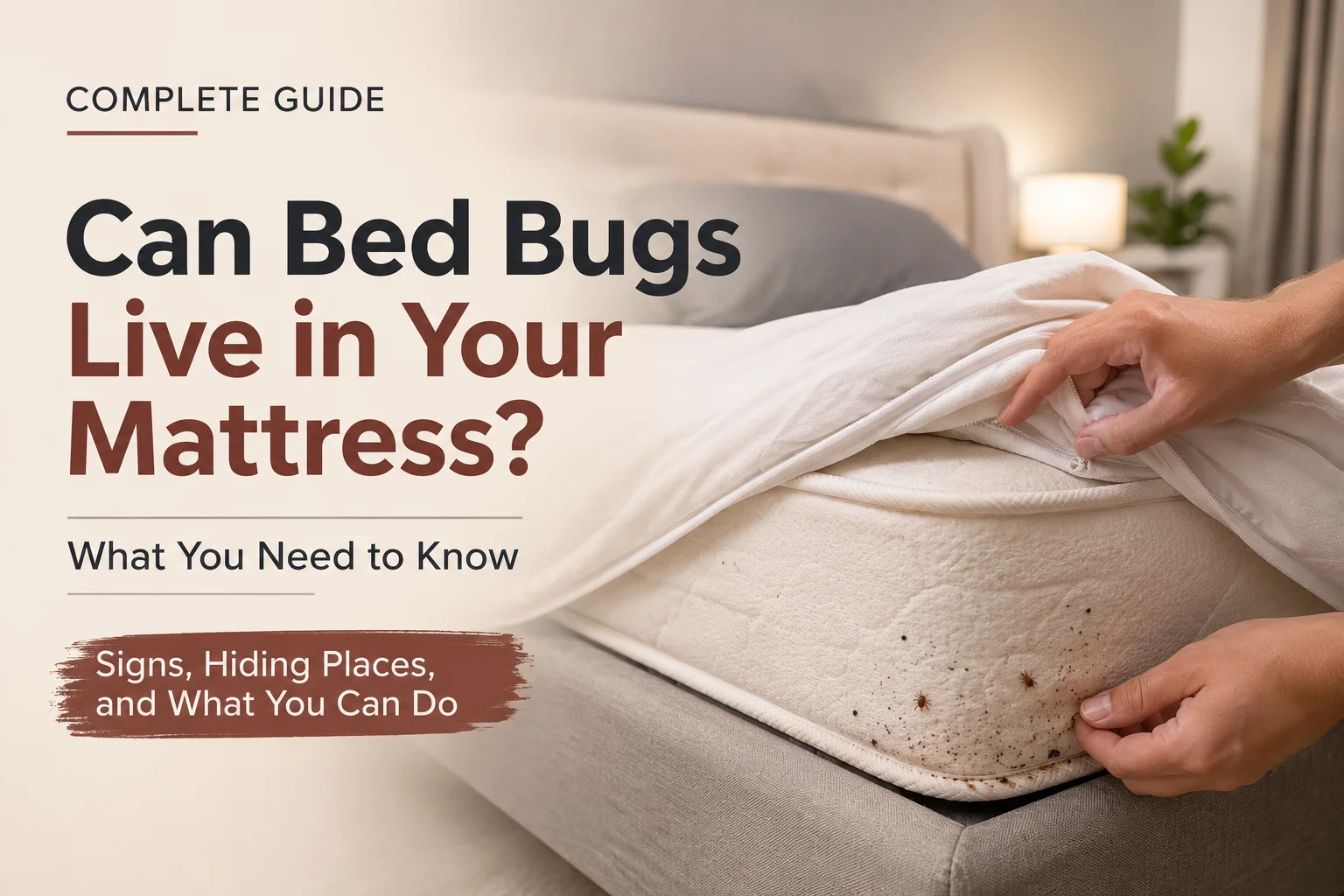 Can Bed Bugs Live in Your Mattress? What You Need to Know